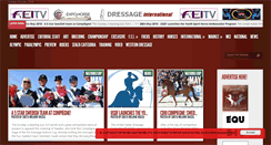 Desktop Screenshot of dressage-international.com